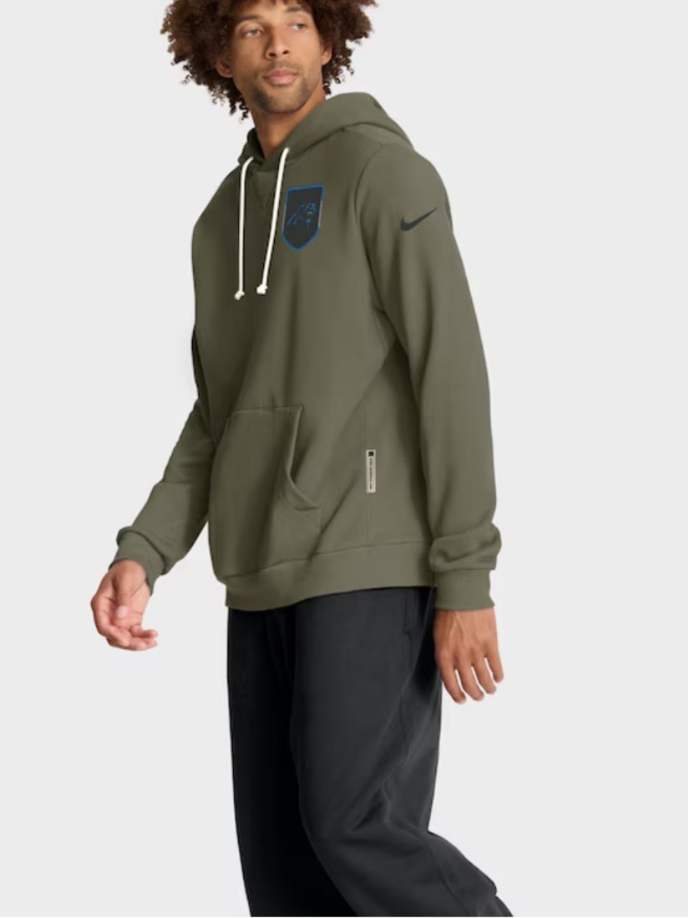 Nike Carolina Panthers Nike Olive 2025 Salute to Service DRIFIT Hoodie xxl